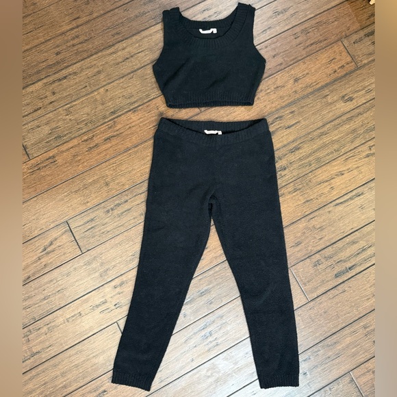 La Vie En Rose Pants - La Vie en Rose Chenille Set size Medium both top and bottom